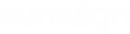 sunsign logo 白色
